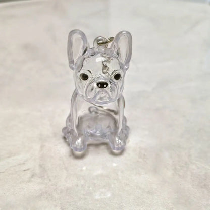Dog Hair Storage Pendant Keychain – Cute Bag and Car Accessory, Jewelry Souvenir Gift for Dog Lovers