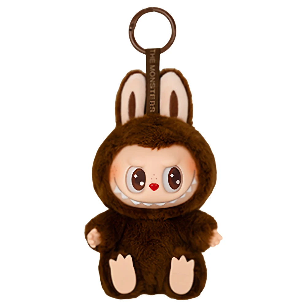 Labubu Anime Plush Doll Figure – Sweetheart Vinyl Pendant, Kawaii Backpack Decoration, Kids Christmas Gift