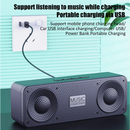 S18 Wireless Bluetooth Smart Speaker — Portable Subwoofer for Mobile, Computer, Outdoor Audio & Radio
