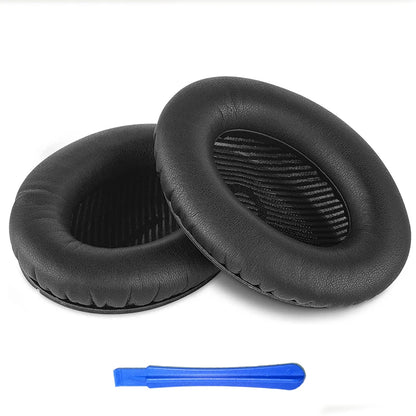 KUTOU Replacement Ear Pads for Bose QC45 – Soft Protein Leather Cushions for QuietComfort 45