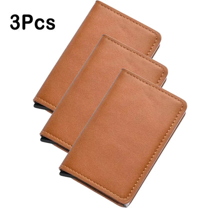 Slim RFID Aluminum Carbon Fiber Men’s Wallet – Slim Business Card & Credit Card Holder Case