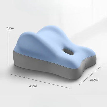 Multi-Functional Ergonomic Bed Pillow - Memory Foam Waist, Tummy & Wedge Support Cushion