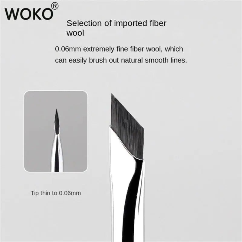 Upgrade Blade Eyeliner Brush - Ultra Thin Fine Angle Flat Eyebrow and Detail Brush for Precise Makeup Application