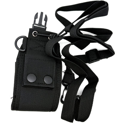 Multi-Function Universal Pouch Holster Case for GPS PMR446 Two-Way Radios, Motorola, Kenwood, Midland, ICOM & Yaesu Transceivers