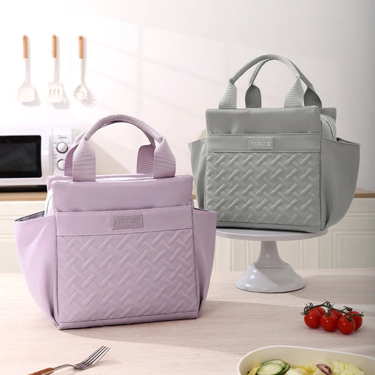10L Large Insulated Lunch Bag – Aluminum Foil Cooler Bag for Students & Office, Keeps Food Fresh and Chilled