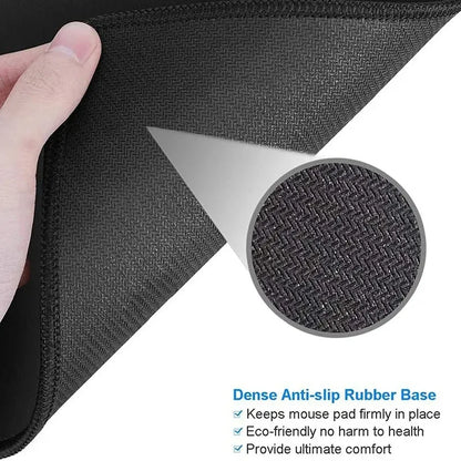 Gray Texture XXL Gaming Mouse Pad – Large 90x40cm Rubber Anti-Slip Desk Mat for Computer Office and Gaming