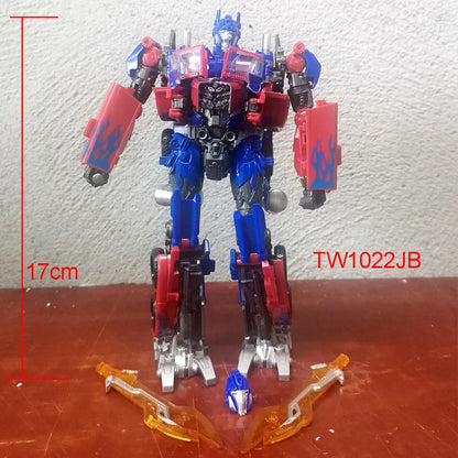 Baiwei Shockwave Transformation Toys – Sentinel Prime TW1024, Ironhide TW1026 & Bumblebee TW1025 Robot Figures TW1028/TW1030