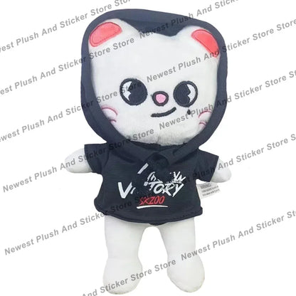 20cm Kawaii Skzoo Plush Toy Set – 8pcs Cartoon Stuffed Animals for Kids, Room Decor & Gifts