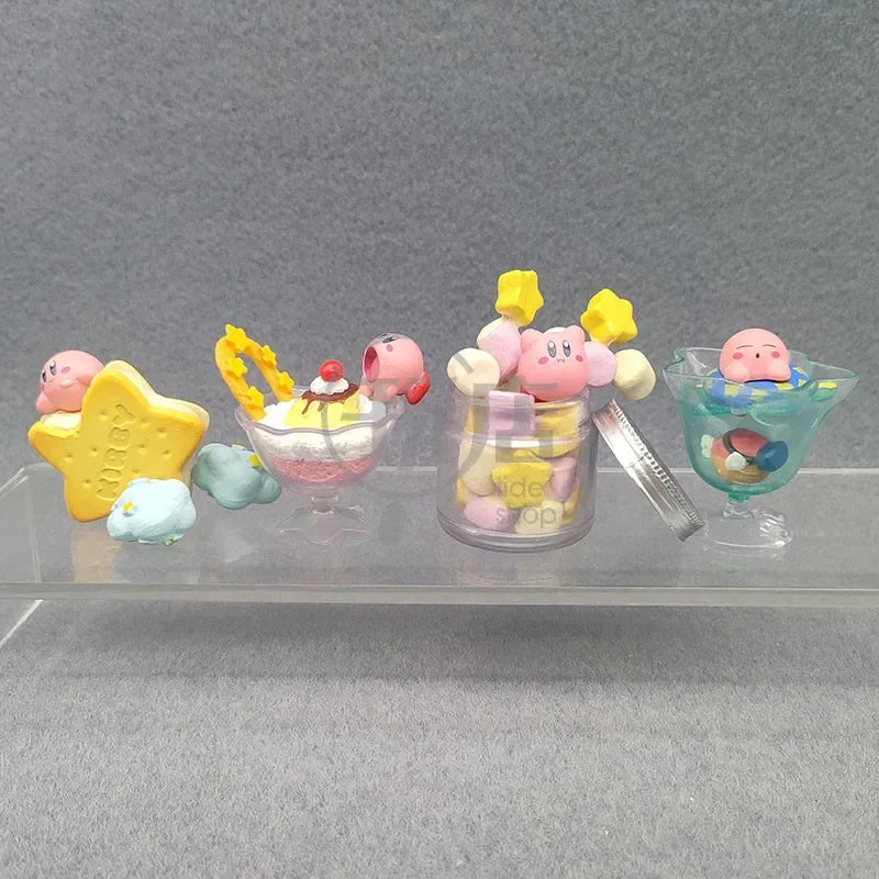 Rement Kawaii Kirby Dessert Blind Box - King Dedede & Meta Knight Desktop Decor Anime Collectible Birthday Gift