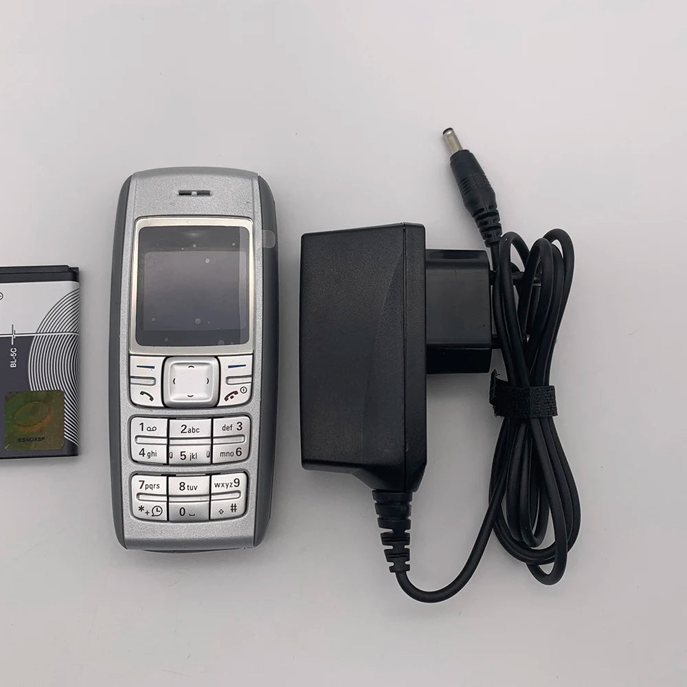 Original Unlocked 1600 Mobile Phone – Finnish-Made, Multi-Language Keyboard (Russian, Arabic, Hebrew, English)