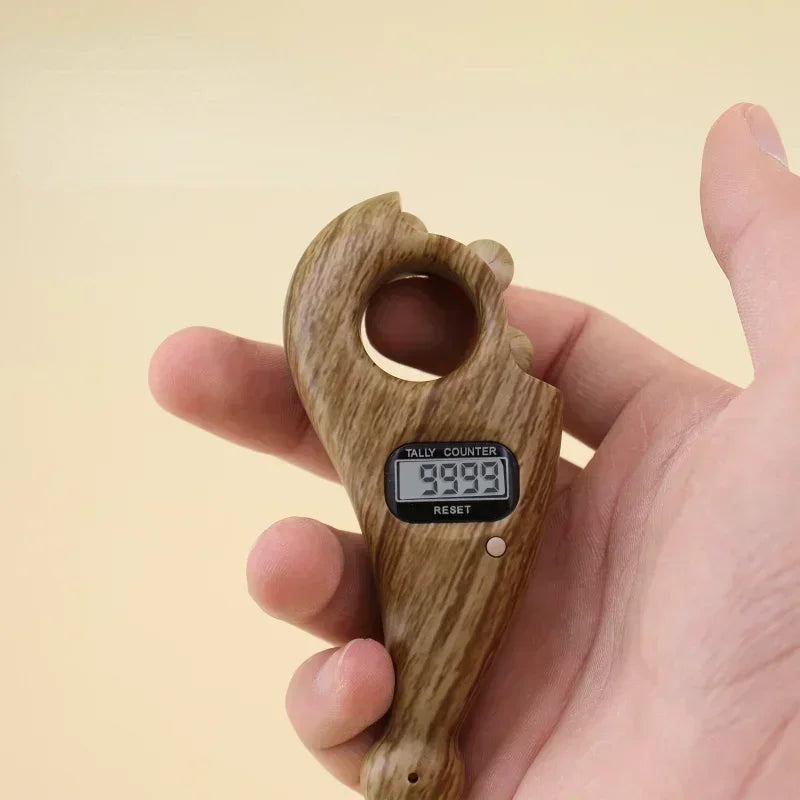 Mini Digital Hand Counter — Portable LCD Electronic Rosary Beads Tally Counter for Prayer & Meditation