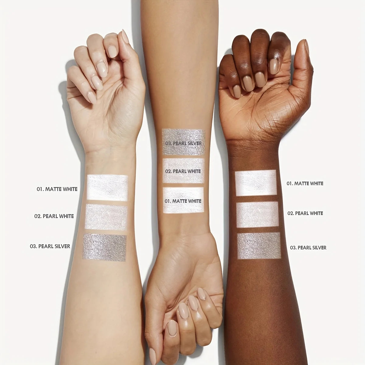 Waterproof Eyeshadow Sticks – Long-Lasting High-Pigmented Shimmer & Matte Neutral Brown Crayon Pencil