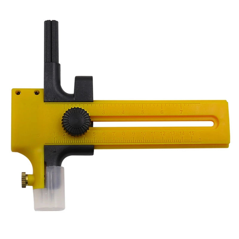 Adjustable Circle Cutter Tool – Circular Cutting Tool for Fabric, Paper & Scrapbooking DIY Crafts (1/2 PCS) Precision Art Cutter
