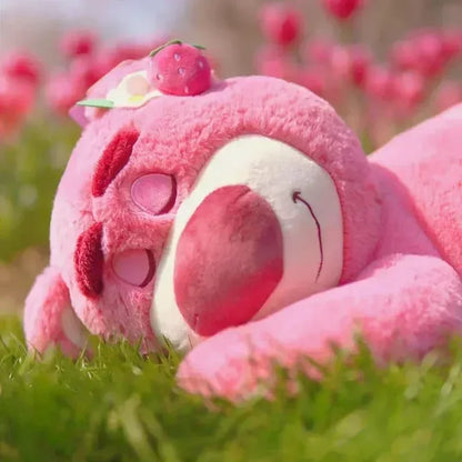 90cm Disney Toy Story Lotso Strawberry Bear Plush Sofa Pillow – Cute Stuffed Toy Gift for Kids & Friends