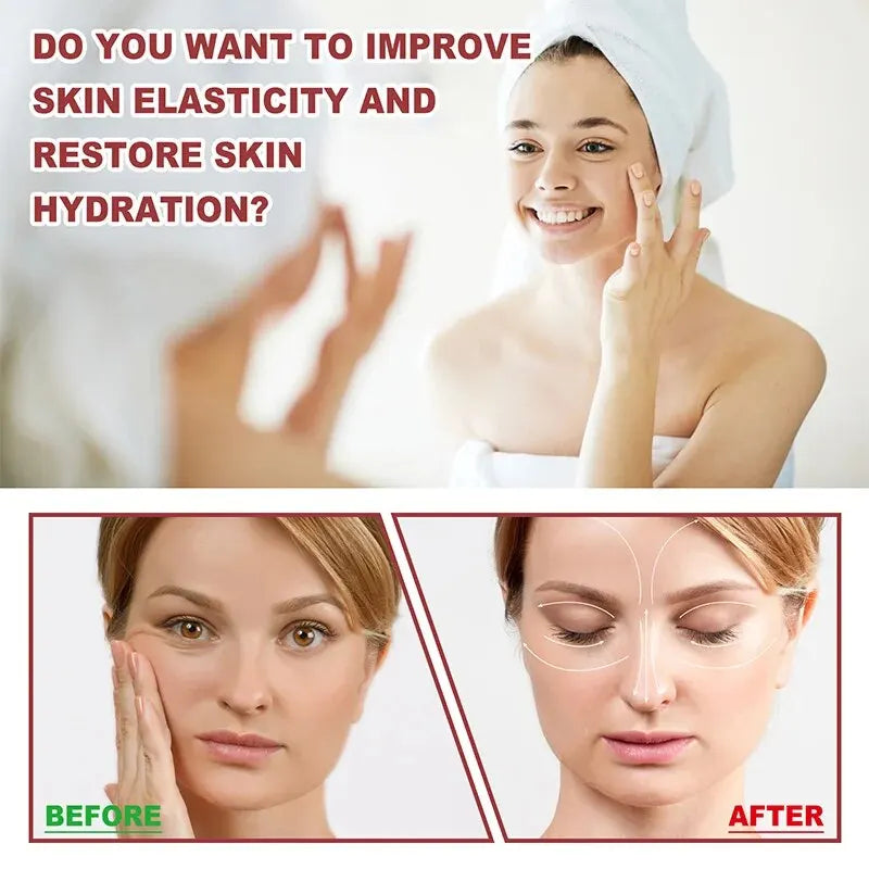 Collagen Membrane for Eye Rejuvenation – Lightens Wrinkles, Dark Circles & Bags, Firming & Moisturizing Skin