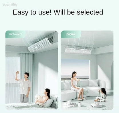 Central AC Air Conditioner Outlet Baffle – Universal Duct Windshield Deflector, Anti-Direct Blowing Grille