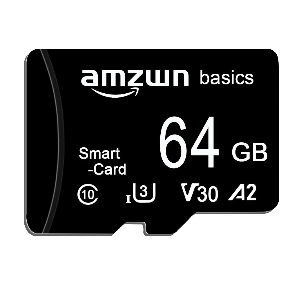 High-Speed Micro SD Memory Card — 2GB/4GB/8GB/16GB/32GB/64GB/128GB/256GB TF Card for Phone, Camera & Monitoring