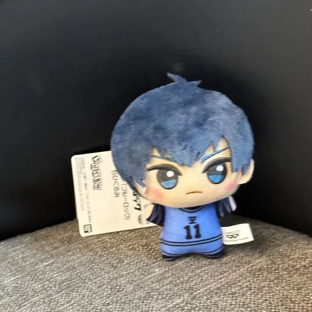 Mini Blue Lock Plush Keychain – Nagi Anime Backpack Charm & Cute Stuffed Doll Gift