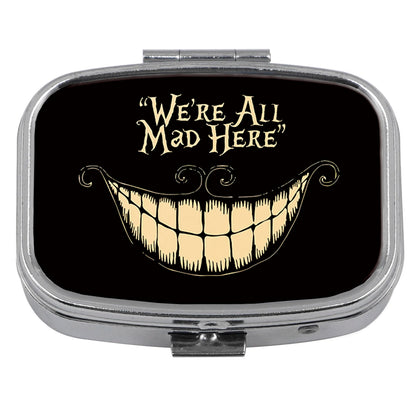 Funny Cat Pill Box - Portable Sealed Mini Medicine Organizer & Compact Storage Case