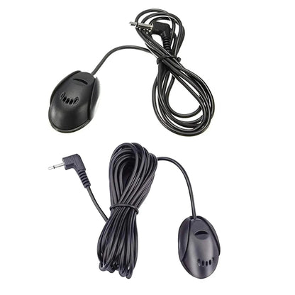 Portable Car Audio Microphone - 3.5mm External Mic with Noise Reduction for GPS, Bluetooth Car Stereo & Vehicle Systems