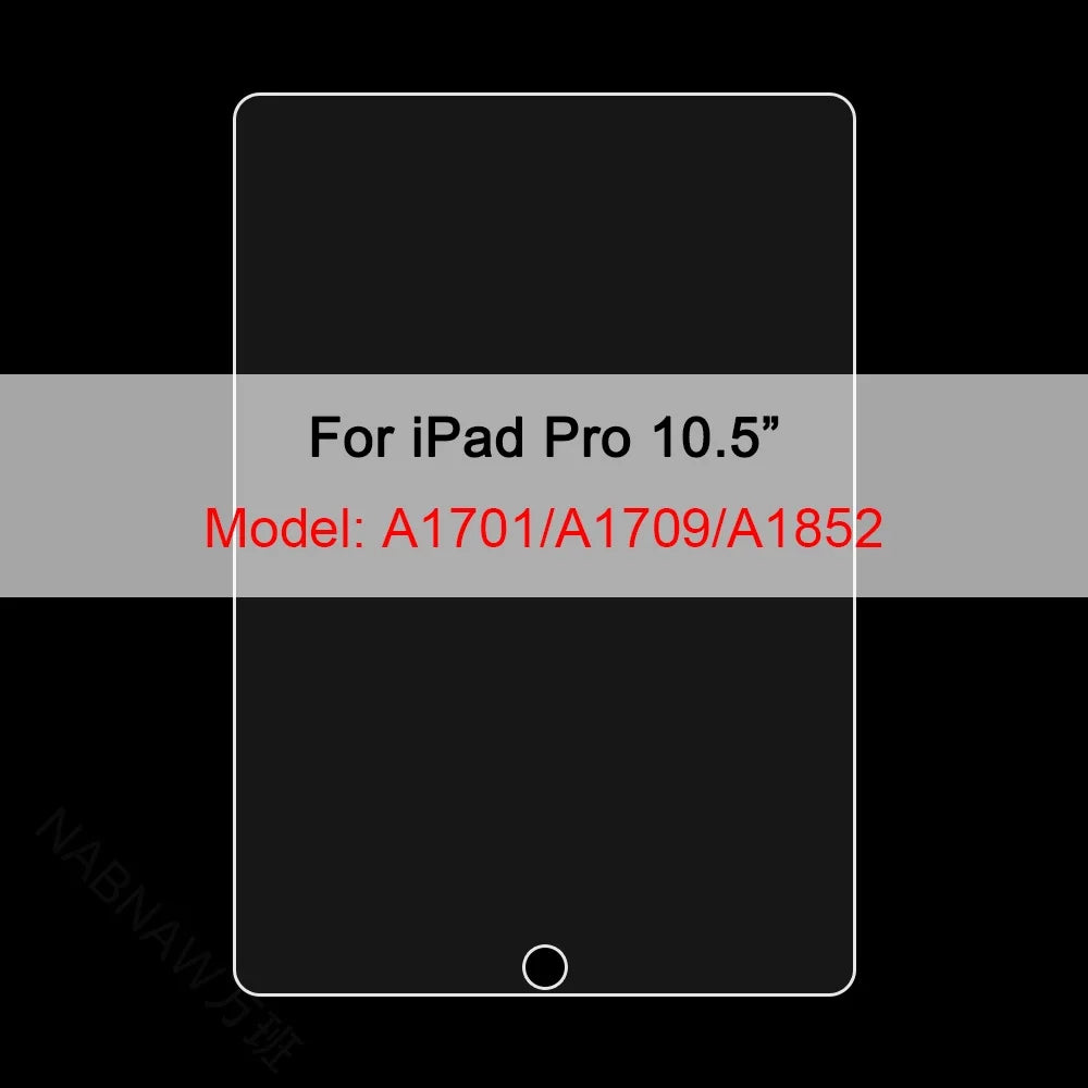 3-Pack Tempered Glass Screen Protector - Apple iPad 10th 9th 8th 7th Mini Air & Pro Series