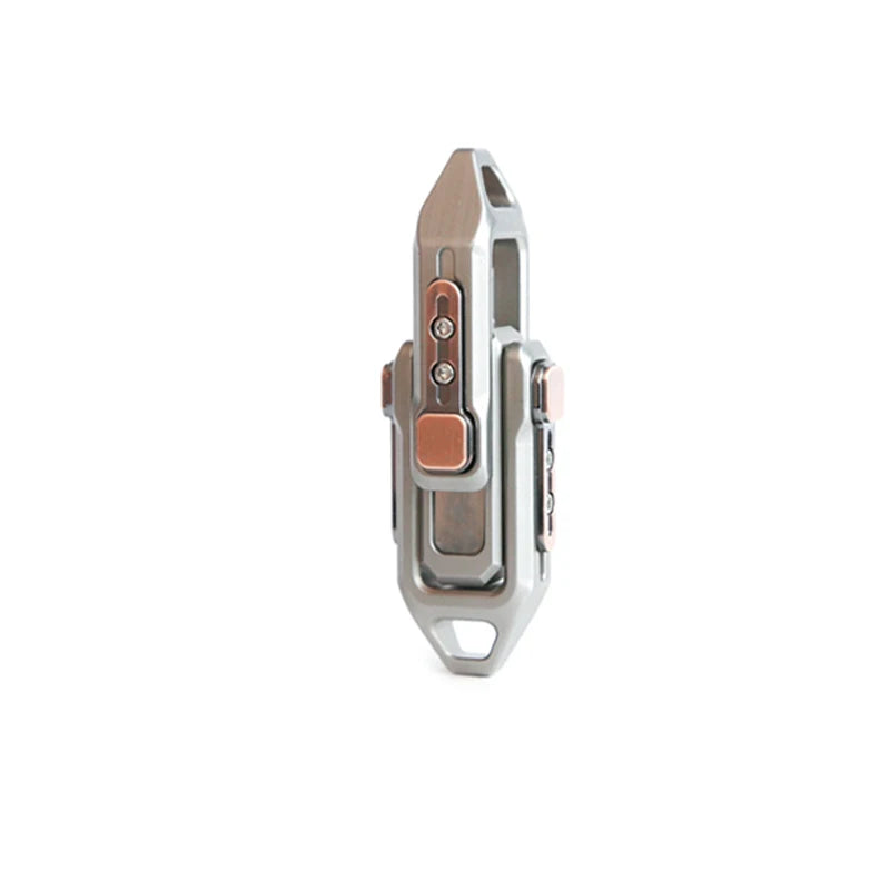 Stainless Steel Magnetic Push-Egg Fidget Toy - Metal Fingertip Gyroscope Stress Relief Gadget for Adults