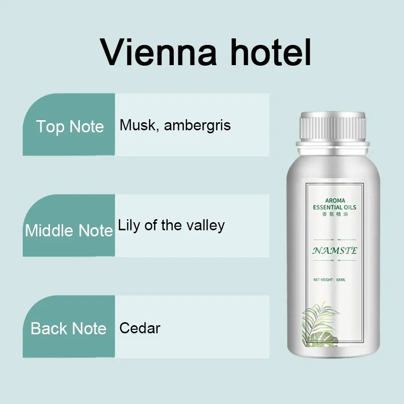 Namste Hotel Essential Oil 100ML – Aroma Fragrance Oil for Diffusers, Home & Hotel Air Freshener