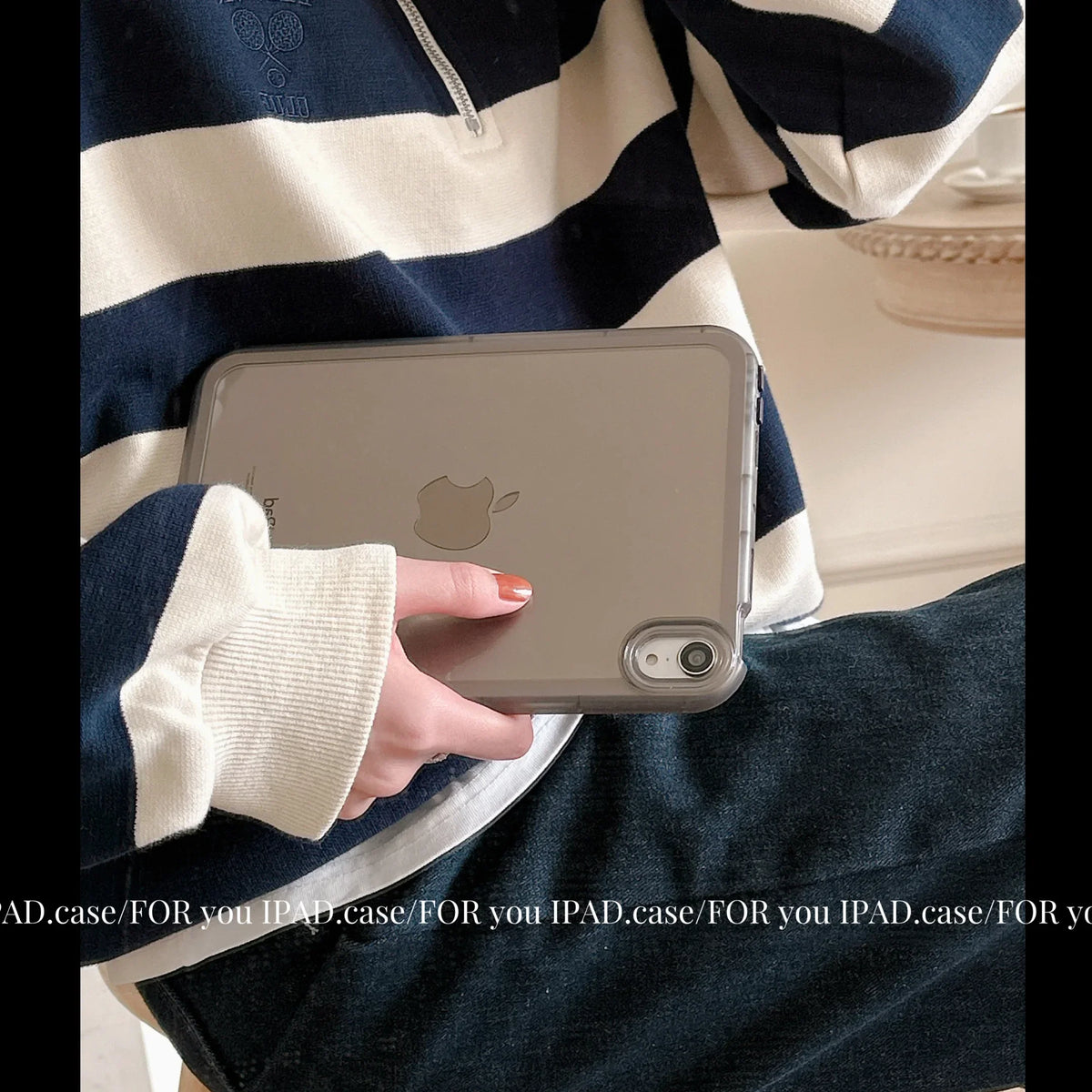 Transparent iPad Mini Case - Slim Protective Cover for Mini 1st–6th Gen Models A1432–A2568
