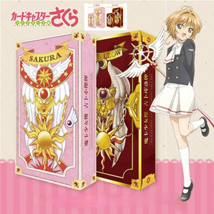Cardcaptor Sakura Clow Card Set - Anime Cosplay Props, Kawaii Magic Wand & Collector Gift
