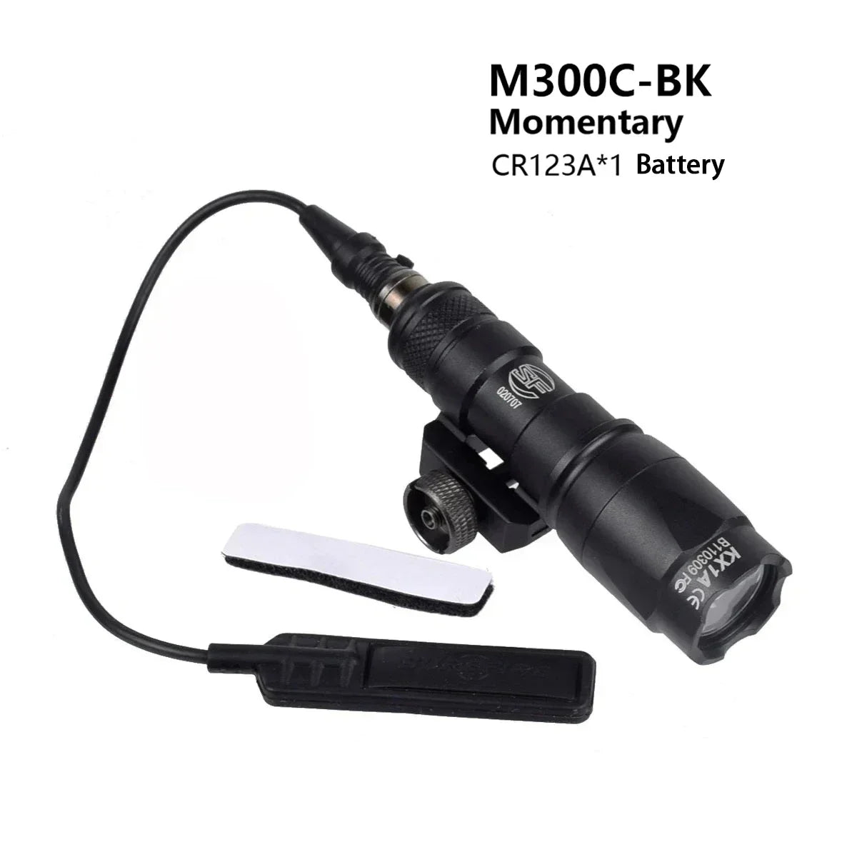 Tactical Surefire M300 M300B M300C Flashlight – Powerful Rifle & Gun Light with Dual Function Switch for Airsoft