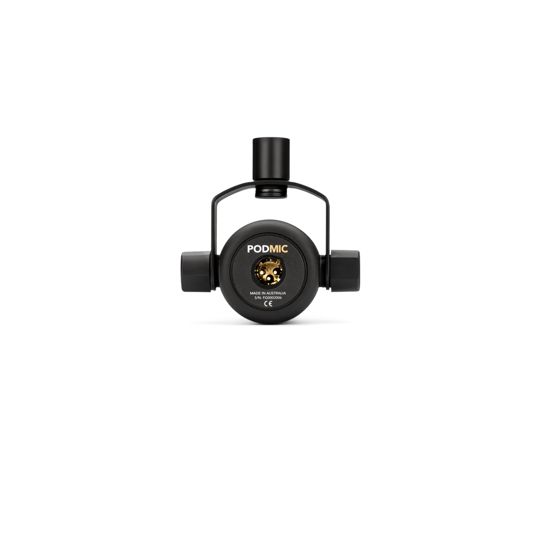 RODE PodMic – Broadcast-Quality Dynamic Microphone for Podcasting, Livestreaming & Vocal Applications