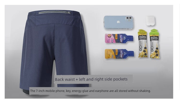 Dingsheng Marathon Training Shorts – Phone-Friendly Lining for Comfortable Running