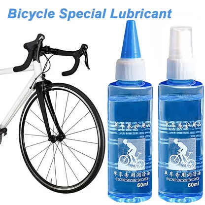 60ML Bicycle Chain Lubricant – Long Lasting Dry Lube Oil for MTB & Road Bike Chain Maintenance, Waxy Formula