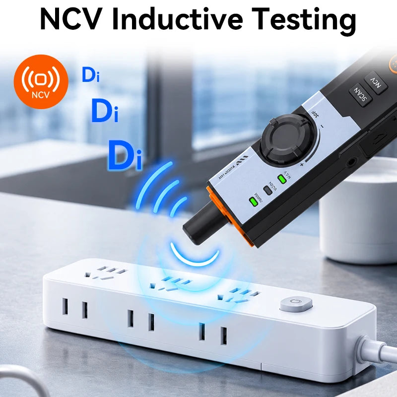 MAXDOT Network Cable Tester - RJ45/RJ11 Line Finder with PoE Detection & Network Repair Functions