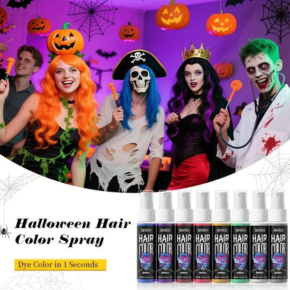 Temporary Hair Color Spray - Washable Instant Hair Dye for Multi-Color DIY Styling, Parties & Salon Looks