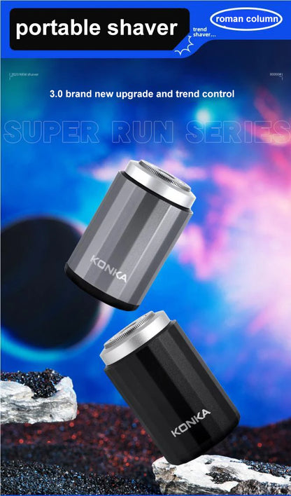 2024 New Type-C Rechargeable Mini Electric Shaver – Waterproof, High-Speed, Long-Endurance Wet & Dry Shaving Device