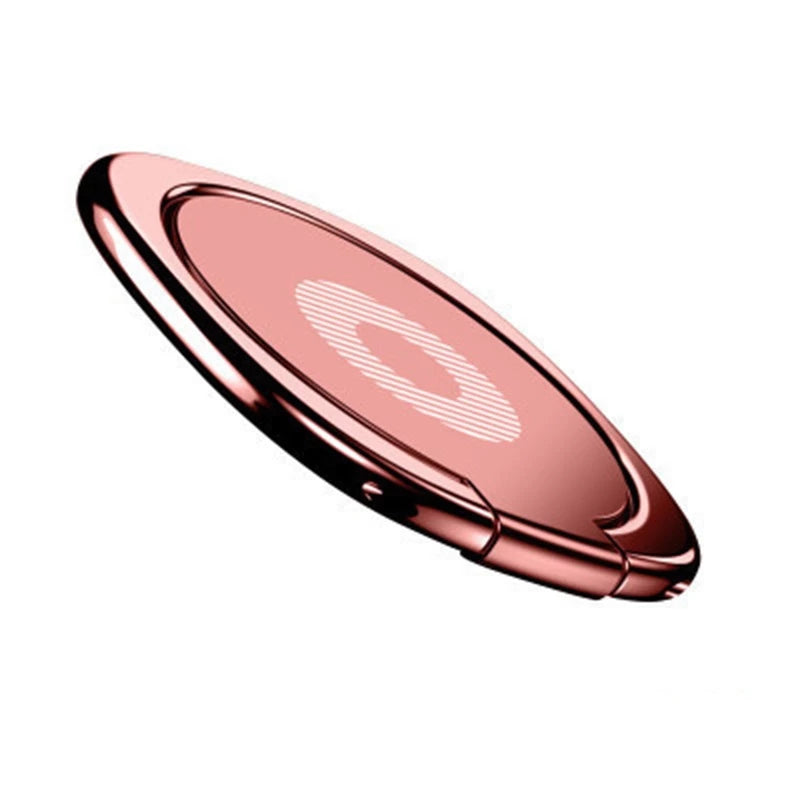 Ultra-Thin Phone Ring Holder - Rotatable Metal Finger Grip Stand for iPhone Xiaomi & Huawei Smartphones