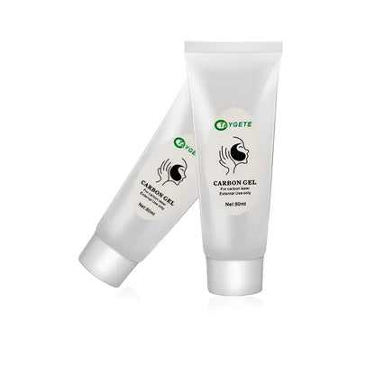 2/5Pcs Black Gel Carbon Mask for ND YAG Laser – Skin Whitening, Deep Cleansing & Facial Rejuvenation Cream