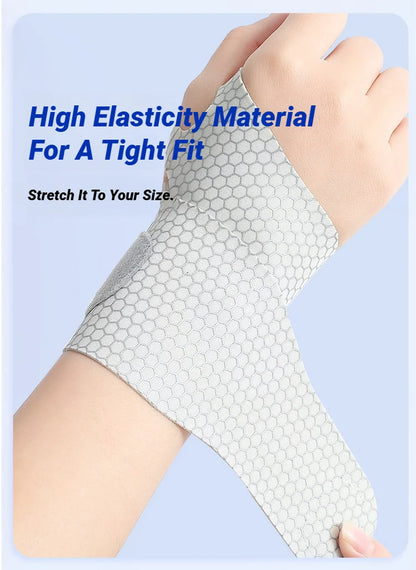 Adjustable Ultra-Thin Wrist Strap — Breathable Support for Sprains, Pain Relief, Gym Exercise, Arthritis & Carpal Tunnel