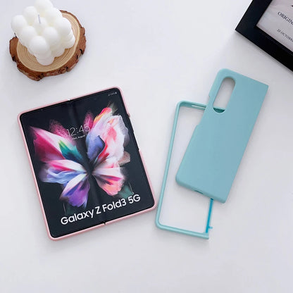 Soft Silicone Shockproof Phone Case for Samsung Galaxy Z Fold 6/5/4/3 – Multi-Color Protective Cover