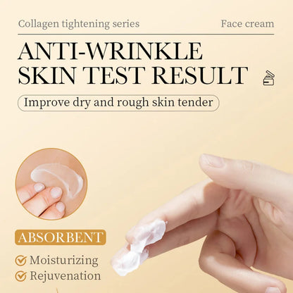 SADOER Collagen Firming Face Cream - Hydrating and Moisturizing Facial Skincare for Smoother, Firmer-Looking Skin