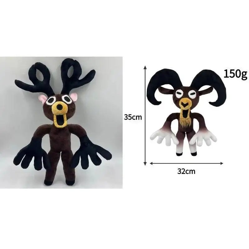 2026 New 99 Nights in the Forest Plush – Brown Elk, White Owl Stuffed Dolls & Pillows for Kids’ Gifts