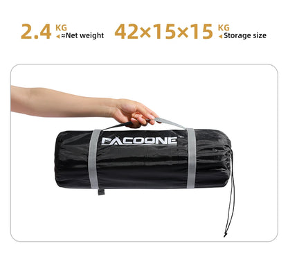 PACOONE Ultralight 20D Nylon Camping Tent – Portable Waterproof Backpacking, Cycling, Hiking, Travel & Beach Tent