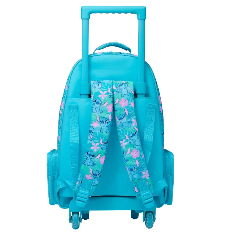 7PCS Genuine Australia Stitch Kawaii Set — Children’s School Backpack, Lunch Bag & Water Cup, Double Shoulder Bag for Girls, Gift Set