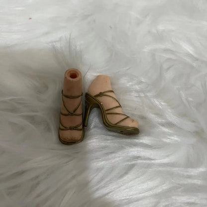 Assorted Doll Shoes Set — Sneakers, High-Heels & Boots Plastic Shoes for Girls’ Doll Accessories