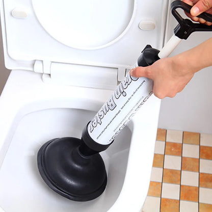 High Pressure Toilet Plunger – Anti-Clogging Suction Cup Drain Cleaner for Bathroom & Kitchen Sinks