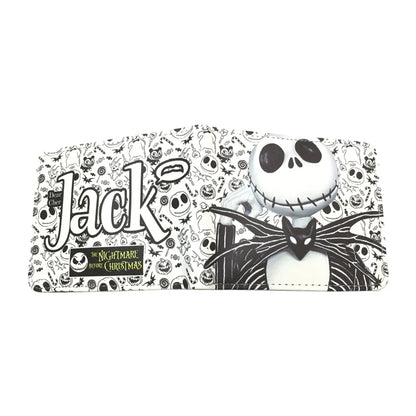 The Nightmare Before Christmas PU Leather Wallet — Credit Card Holder Purse with Coin Pocket, New Arrival