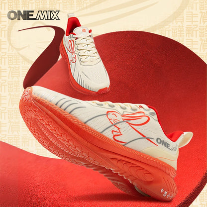 ONEMIX 2024 Men's Running Shoes – Non-Slip, Breathable, Lightweight Cushion Sneakers for Outdoor Sports