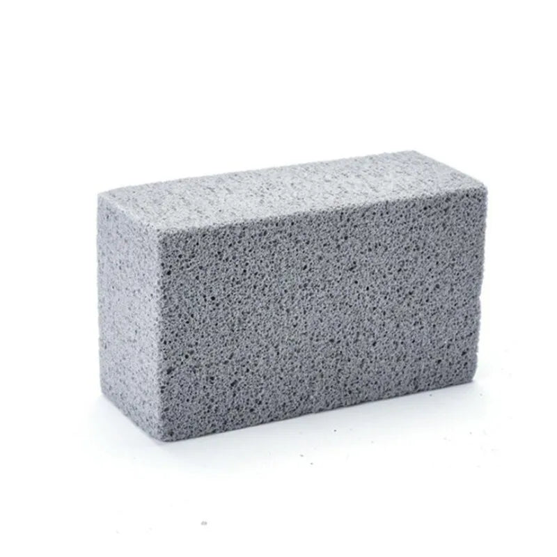 New BBQ Grill Cleaning Stone: Pumice Brick Block for Barbecue Rack & Outdoor Kitchen - Barbecue Cleaning Tool