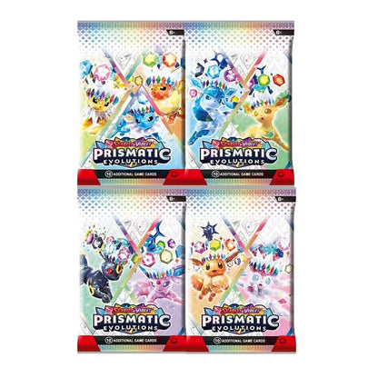 360-Piece Pokémon Trading Card Game Set - Destined Rivals, Prismatic Evolutions, Black Bolt, Scarlet & Violet 151 and Ultra Prism Booster Cards